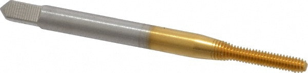 #2-56 UNC High-Speed Steel Tap, TiN - Balax 10282-01T