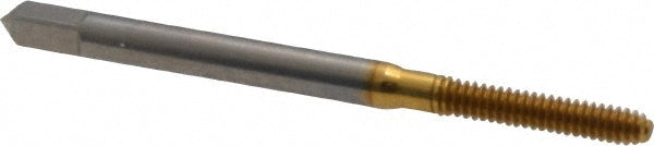 #4-40 UNC High-Speed Steel Tap, TiN - Balax 10723-01T