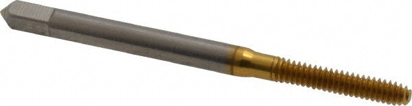 #4-40 UNC High-Speed Steel Tap, TiN - Balax 10724-01T