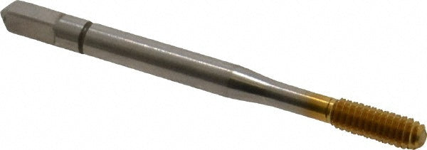 #8-32 UNC High-Speed Steel Tap, TiN - Balax 11627-01T
