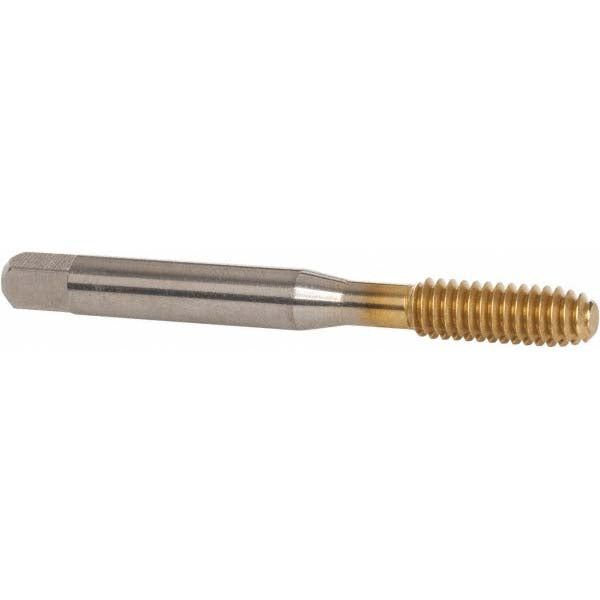#10-24 UNC High-Speed Steel Tap, TiN - Balax 11968-01T