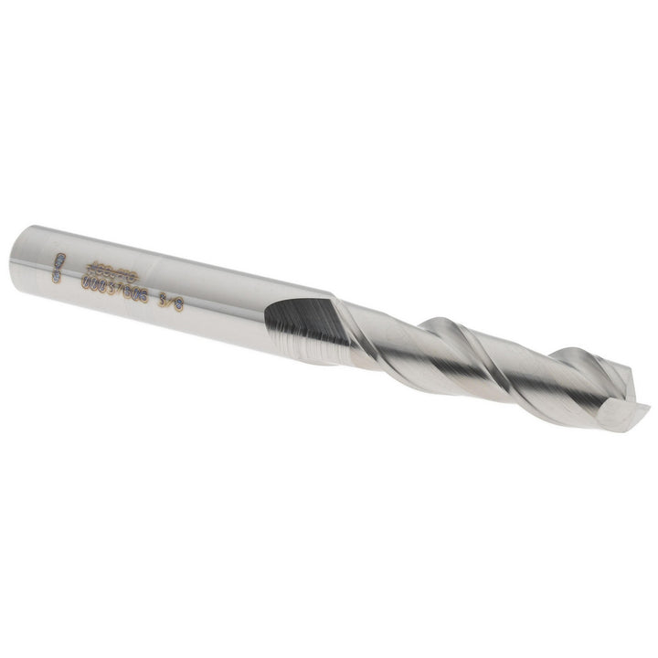 3/8" 2-Flute Solid Carbide Square End Mill - Accupro 12176851