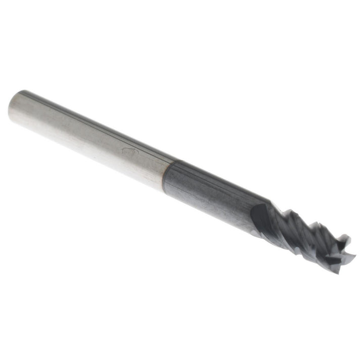 0.1250" 4-Flute Solid Carbide Square End Mill, AlTiN - Accupro 12184974