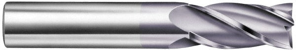 9/16" 4-Flute Solid Carbide Square End Mill, TiCN - SGS 35512