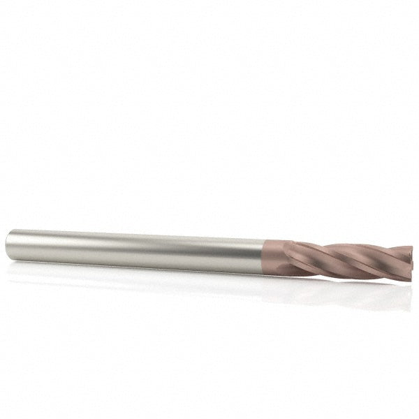1/4" 4-Flute Solid Carbide Square End Mill, TiCN - SGS 35506