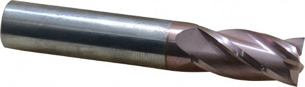 1/2" 4-Flute Solid Carbide Square End Mill, TiCN - SGS 35511