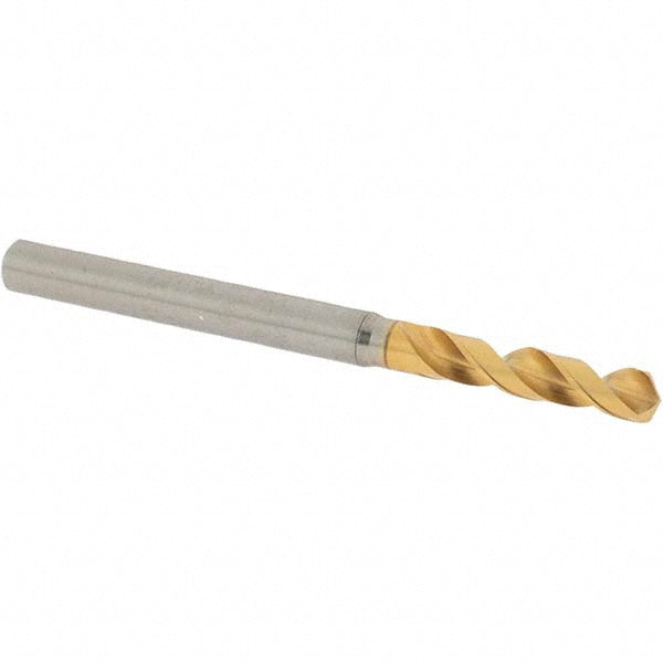 0.1417" High Speed Steel Screw Machine Drill Bit, Coated, 130° point - OSG 61536