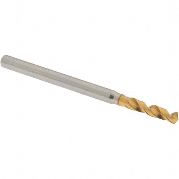 0.1012" High Speed Steel Screw Machine Drill Bit, Coated, 130° point - OSG 8595257