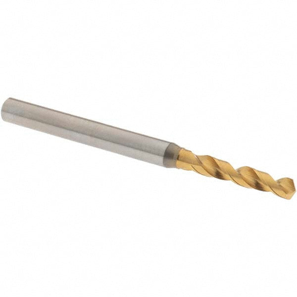 0.1224" High Speed Steel Screw Machine Drill Bit, Coated, 130° point - OSG 8595311