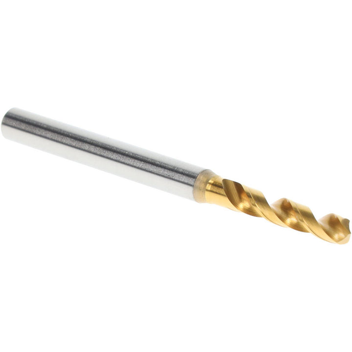 0.1256" High-Speed Steel Screw Machine Drill Bit, TiN, 130° point - OSG 8595319