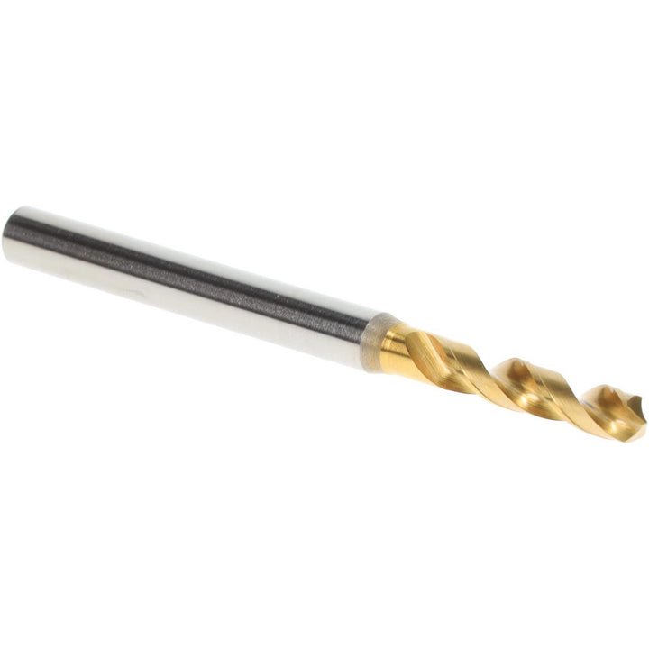 0.1276" High-Speed Steel Screw Machine Drill Bit, TiN, 130° point - OSG 8595324