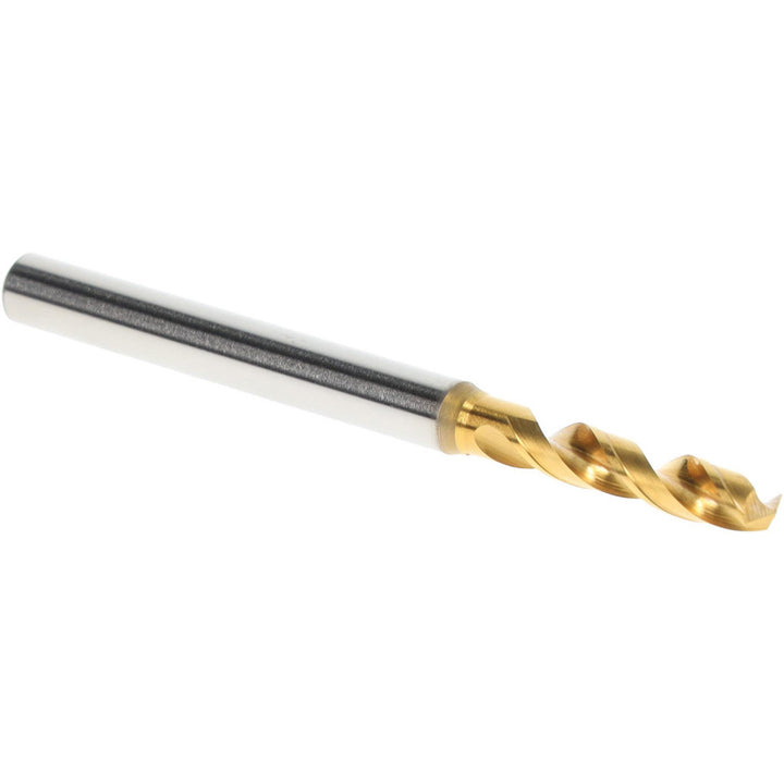 0.1291" High-Speed Steel Screw Machine Drill Bit, TiN, 130° point - OSG 8595328