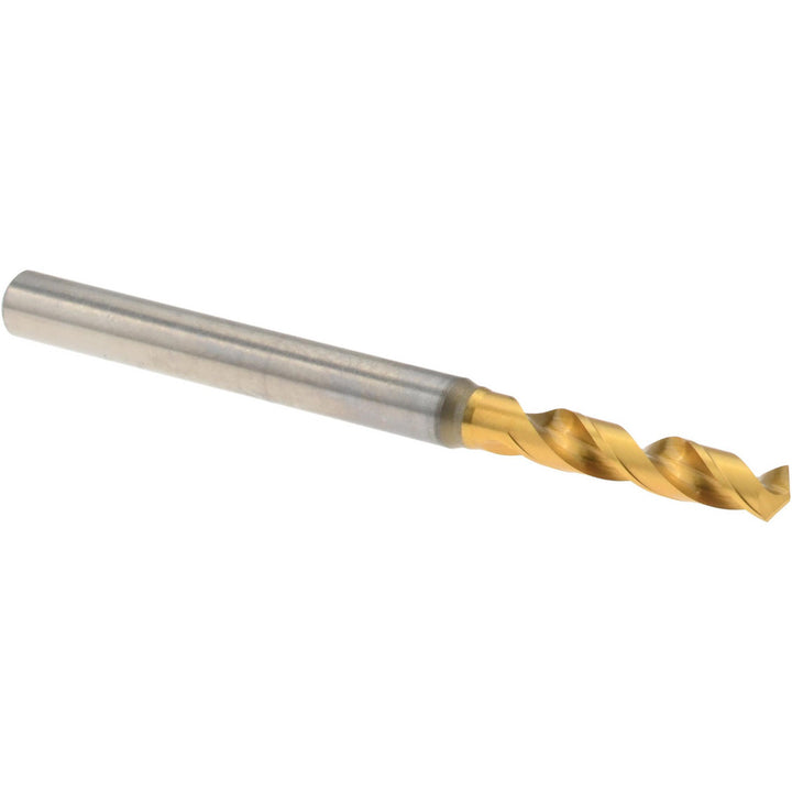 0.1303" Vanadium High Speed Steel Screw Machine Drill Bit, TiN, 130° point - OSG 8595331