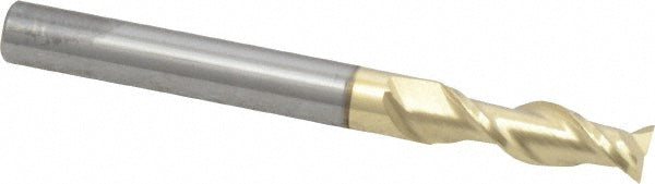 1/4" 2-Flute Solid Carbide Square End Mill, ZrN - ProMax 108-01616