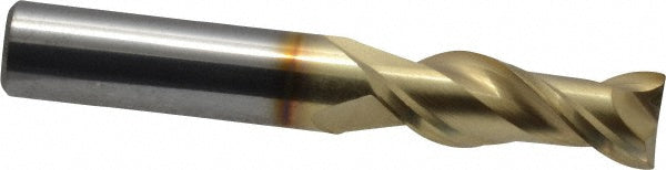 3/8" 2-Flute Solid Carbide Square End Mill, ZrN - ProMax 108-02416