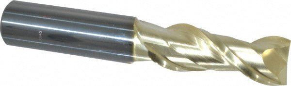 1/2" 2-Flute Solid Carbide Square End Mill, ZrN - ProMax 108-03216
