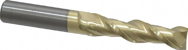 1/2" 2-Flute Solid Carbide Square End Mill, ZrN - ProMax 108-03236