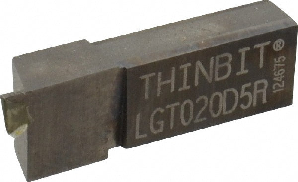 Solid Carbide Insert, Grade Dura-Max 5000 - Thin Bit LGT020D5R