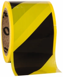 Black; Yellow Safety Tape - AccuformNMC PT65-200
