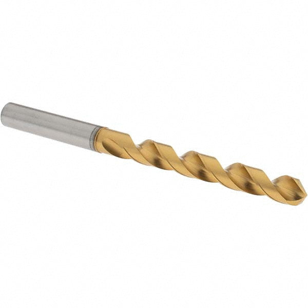 0.3740" Vanadium High Speed Steel Drill Bit, TiN, 120° point - OSG 62595