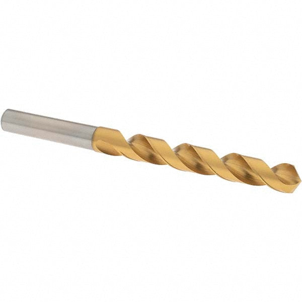 0.5118" Vanadium High Speed Steel Drill Bit, TiN, 120° point - OSG 62630