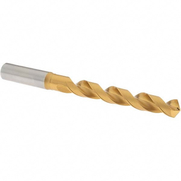 0.5709" Vanadium High Speed Steel Drill Bit, TiN, 120° point - OSG 62645