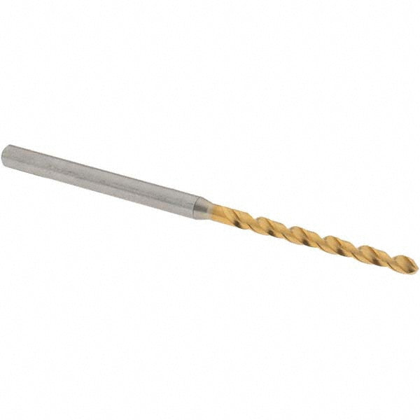 0.0850" Vanadium High Speed Steel Drill Bit, TiN, 130° point - OSG 8597216