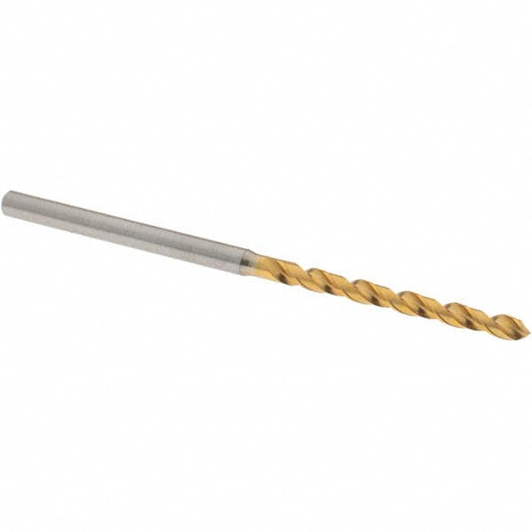 0.0992" High Speed Steel Drill Bit, Titanium Nitride, 130° point - OSG 8597252