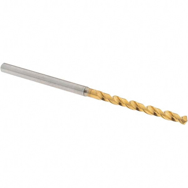 0.1031" Vanadium High Speed Steel Drill Bit, TiN, 130° point - OSG 8597262