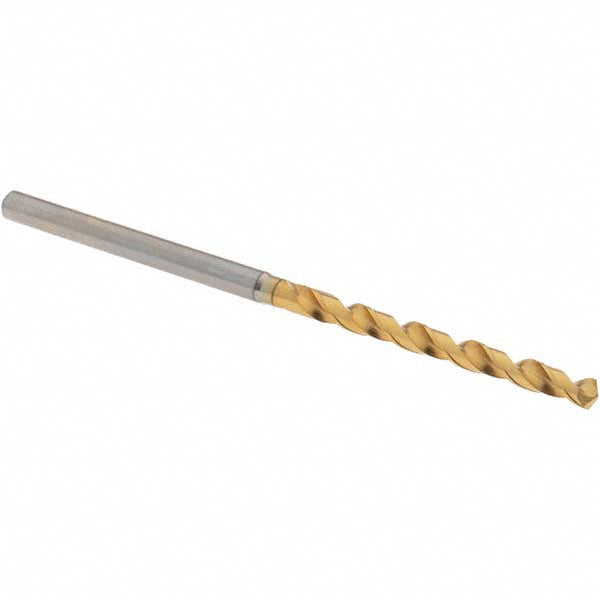 0.1083" Vanadium High Speed Steel Drill Bit, TiN, 130° point - OSG 8597275