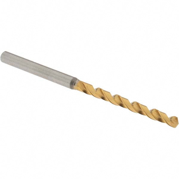 #30 Vanadium High Speed Steel Drill Bit, TiN, 130° point - OSG 8597326