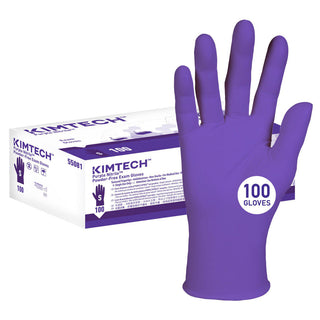 Purple Nitrile Gloves - Kimtech 55081