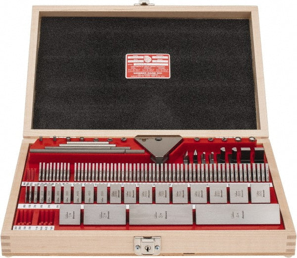 81-Piece Gage Block, Grade 0 - Starrett 92845
