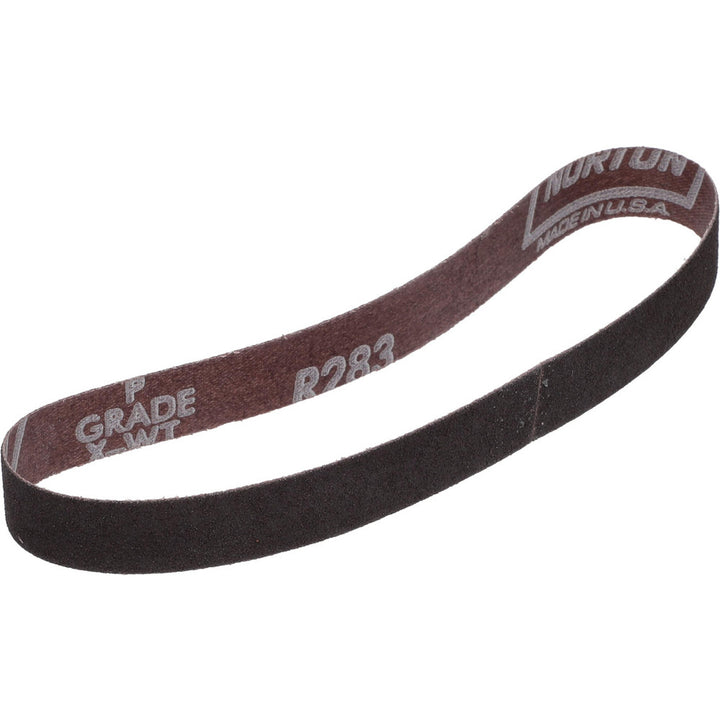 3/4 x 18" 80-Grit Aluminum Oxide Belt - Norton 78072732289