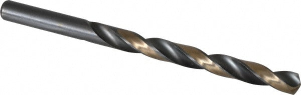 19/64" High Speed Steel Drill Bit, Oxide, 118° point - Michigan Drill 314 19/64