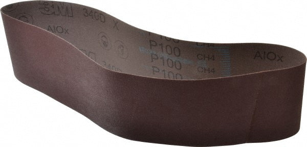 4 x 36" 100-Grit Aluminum Oxide Belt - 3M 7010516551