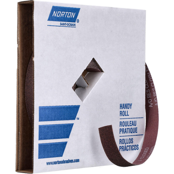 80-Grit Aluminum Oxide Rolls, Cords & Tape - Norton 66261126276