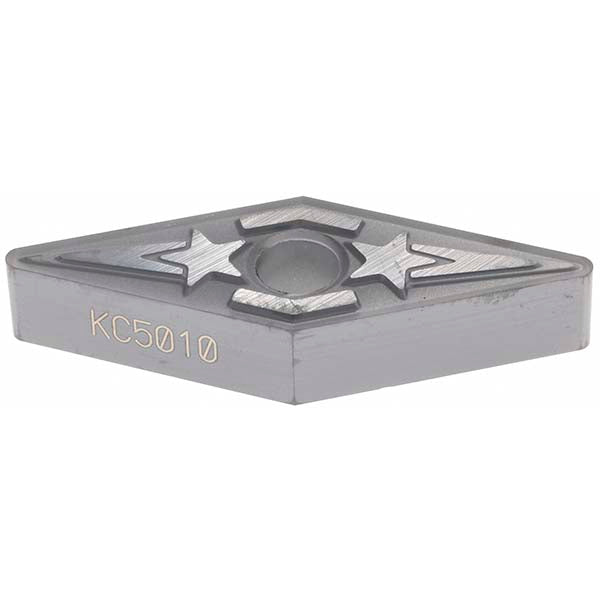 V - Diamond (Rhombic) 35-Deg 3/8" IC Carbide Insert, Grade KC5010, TiAlN - Kennametal 1871313
