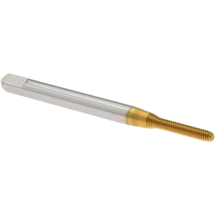 M2x0.4 Metric High-Speed Steel Tap, TiN - Balax 17283-01T