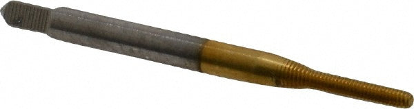 M2x0.4 Metric High-Speed Steel Tap, TiN - Balax 17285-01T