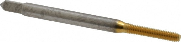 M2.5x0.45 Metric High-Speed Steel Tap, TiN - Balax 17423-01T