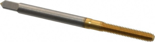 M3x0.5 Metric High-Speed Steel Tap, TiN - Balax 17566-TIN