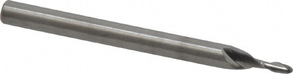 0.0550" 2-Flute Solid Carbide Ball End Mill - RobbJack SR-2-055-BN