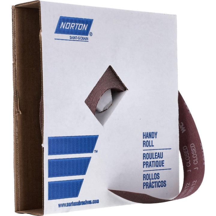 120-Grit Aluminum Oxide Rolls, Cords & Tape - Norton 66261126286