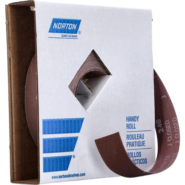 240-Grit Aluminum Oxide Rolls, Cords & Tape - Norton 66261126282