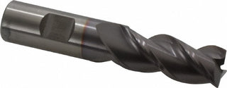 3/4" 3-Flute Powdered Metal Corner Radius End Mill, TiCN - Cleveland C40347