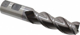 1" 3-Flute Powdered Metal Corner Radius End Mill, TiCN - Cleveland C40362