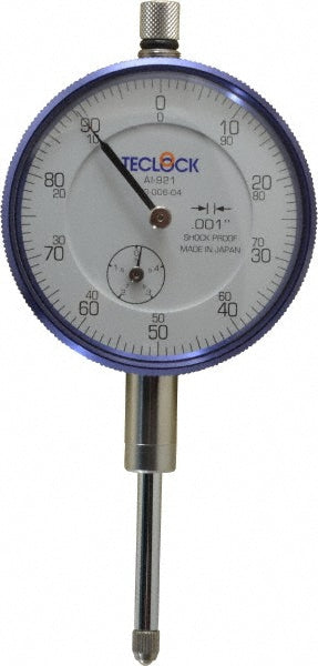 Dial Indicator, 0.001000" grad - Teclock 87032B-T