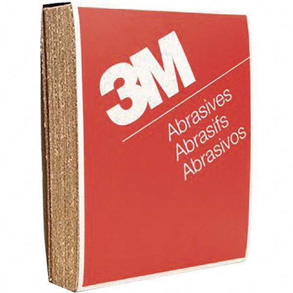 40-Grit Aluminum Oxide Sanding Sheets & Block - 3M 7000118259