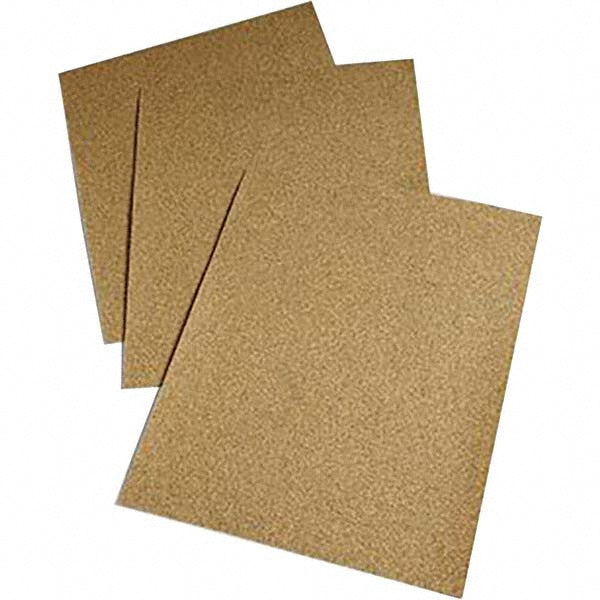80-Grit Aluminum Oxide Sanding Sheets & Block - 3M 7000120220